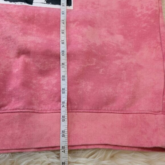 Guess x Brandalised Graffiti by Banksy Pink Hoodie Size XL - Picture 6 of 8